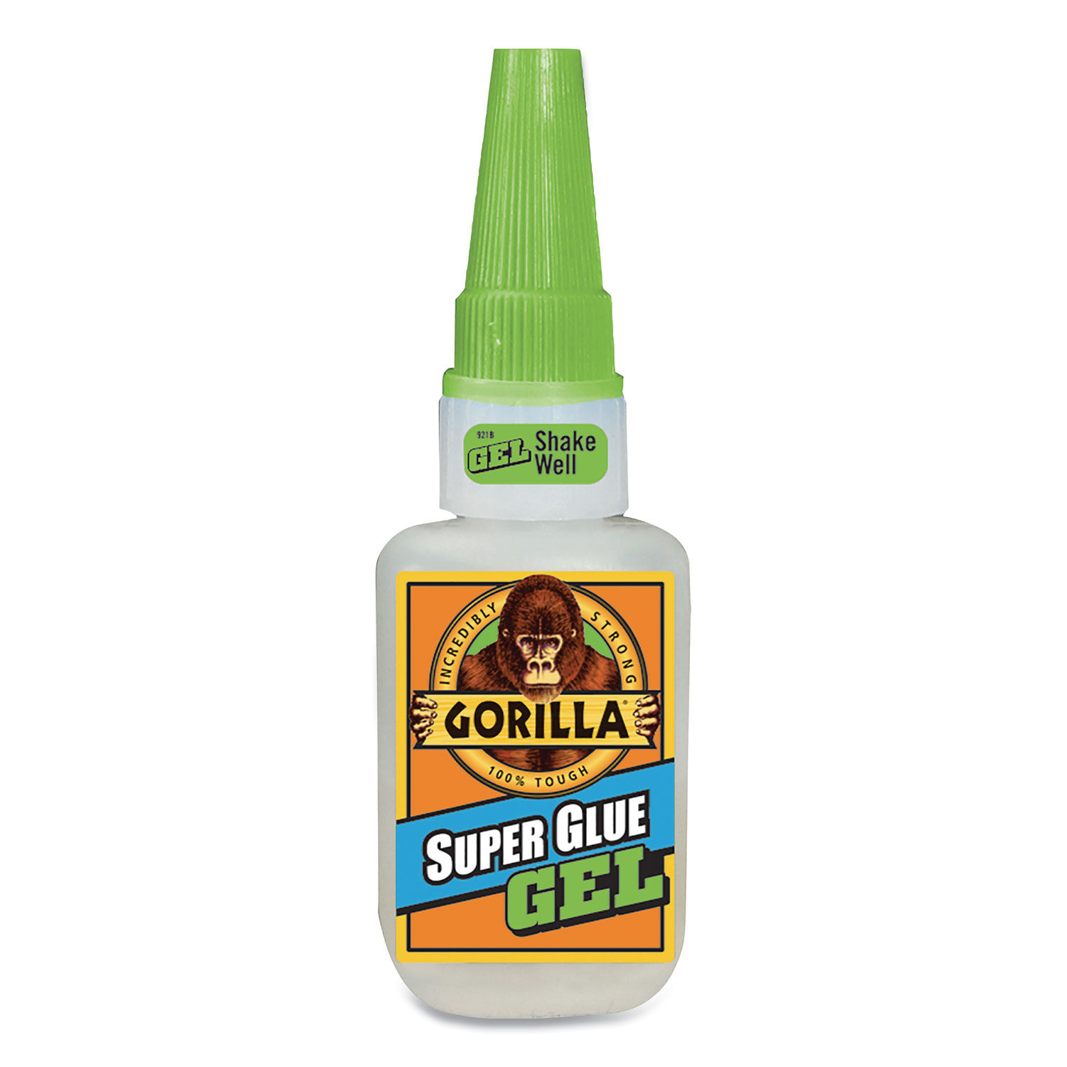 Gorilla Glue Super Glue Gel, 0.53 oz, Dries Clear, 4/Carton